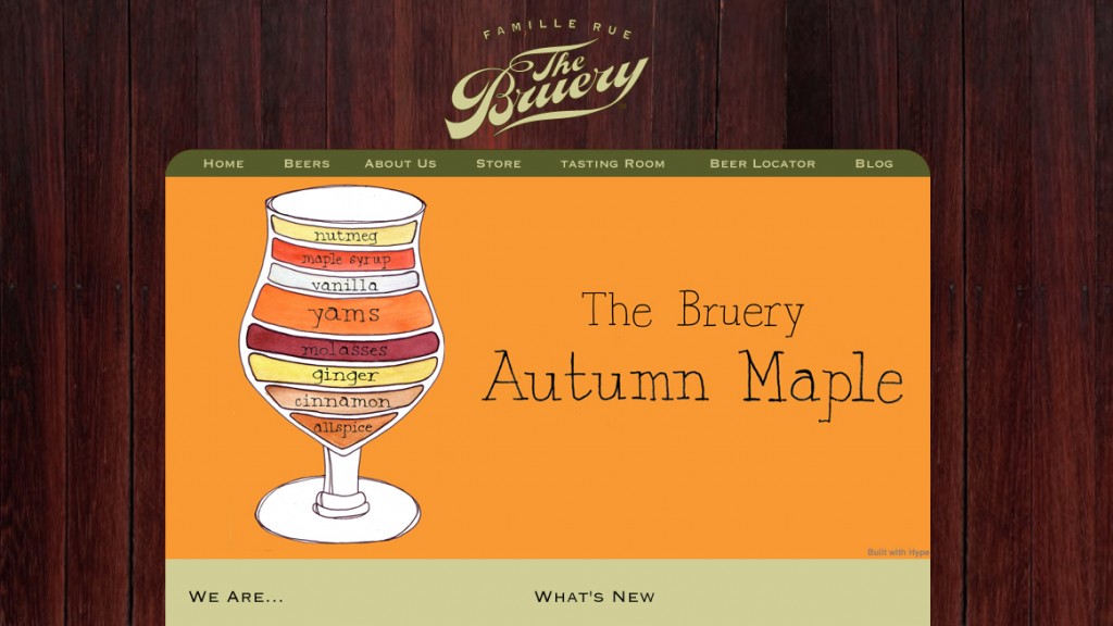 Bruery Autumn Maple screenshot